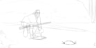 make 2d line art animation, 2d animation, frame by frame, hand drawn animation