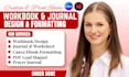 canva ebook design canva workbook design workbook formatting kdp journal design