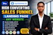 be your systemeio expert, design systeme io landing page systeme io sales funnel