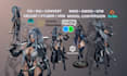 fix, rig, convert and optimize vrchat, 3d vtuber, vrm, mmd koikatsu, gmod modele