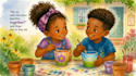 design african american children illustration