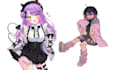 create anime vtuber character reference sheet art design vtuber oc vtuber pet