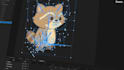 create character mascot rive, lottie animations web and app
