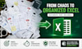 do PDF to excel conversion and data entry