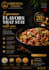 design food posters and restaurant flyer