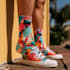 design custom socks with seamless patterns