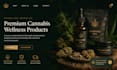 design responsive cannabis website, hemp website, cbd website and weed website