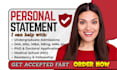 proofread and edit your sop, lor, college application and grad school statement