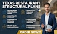 draw texas restaurant structural plans and commercial kitchen layouts