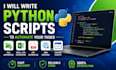 write python scripts to automate repetitive tasks