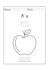 create printable alphabet tracing worksheet