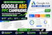 setup and manage high converting google ads PPC campaigns