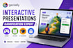 create interactive genially presentations, gamification, quizzes and elearning