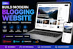 create SEO friendly blogging website