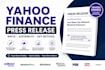 yahoo finance press release writing distribution media coverage SEO backlinks PR