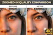 enhance and upscale blurry photos