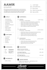 design professional CV and resume with ats format