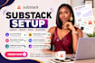 setup substack account substack management newsetter design beehive newsletter