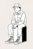 design 2d line art character