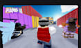create full roblox character city maps game design, building with 3d environment