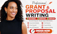 write government contract, win bid proposal, rfq, rfp response, grant proposal