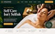build squarespace spa center website facial studio website wellness website