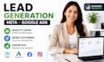 generate high quality leads with facebook and google ads