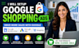 setup google shopping ads
