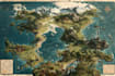 draw a fantasy map illustration