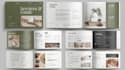 design vendor welcome packet, training workbook, procurement guide, canva slides
