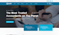 build squarespace accounting website finance service website bookkeeping website