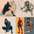 draw comic book character art, comic cover, concept superhero art illustration