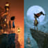 draw a cartoon book cover art