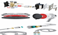create 3d industrial mechanical animation, 3d exploded view, 3d cad rendering