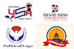 create a modern political campaign logo creation