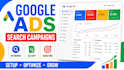 set up and optimize your google ads search campaign