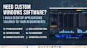 develop custom windows desktop software in python