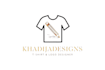 design luxury tshirt and urdu logo with business card