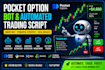 code pocket option automated script, indicator and strategy for options