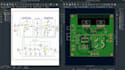 design schematic and pcb, power amplifier, audio amplifier, preamplifier circuit