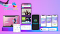design a modern responsive website UI