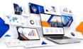 design an investor pitch deck presentation