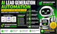 build ai lead generation automation using n8n make com and openai