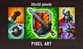 design pixel tileset rom hack game environment rpg top down pokemon style