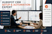 setup hubspot crm pipelines dashboards and automation