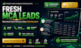 provide fresh mca leads and mca stuck leads data