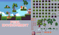 make 2d platformer pixel environment asset, topdown tileset, tilemap scene unity