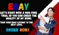 do ebay listing, ebay lister, ebay seo listing, ebay product listing
