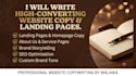 write high converting SEO website content and landing pages