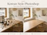 korean style photoshop photo editing retouching